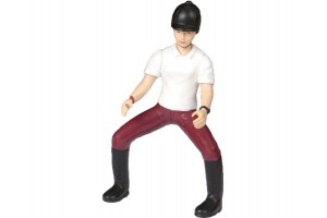 Papo lovagló kislány figura 52004 - 5,2 x 3,2 x 8,4 cm