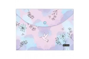 Kolibri mintás A4 patentos műanyag irattartó