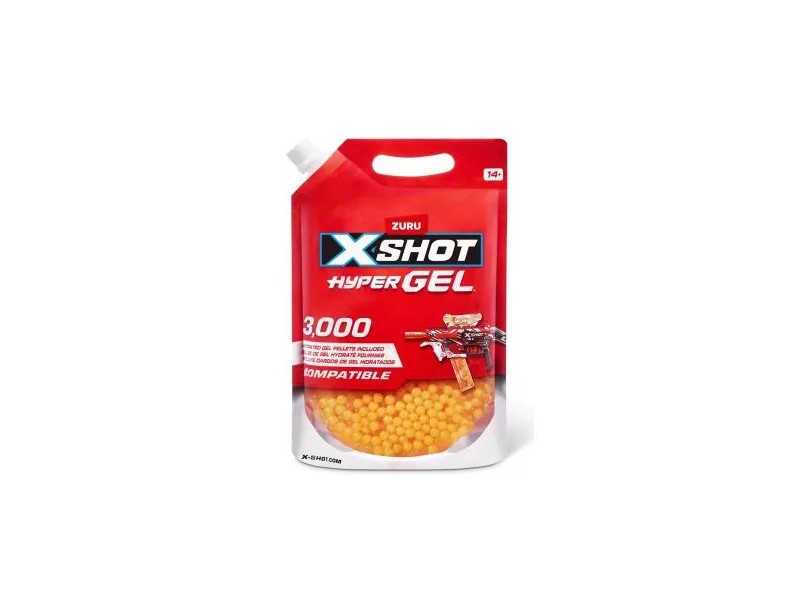 Zselégolyó lövedék – 3000 db Hyper Gel csomag