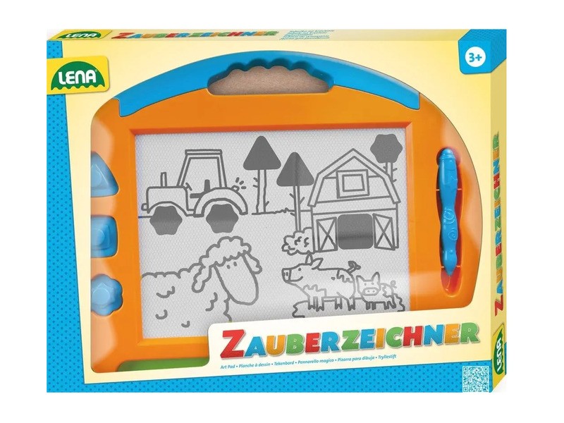 Mágneses rajzolótábla 41 cm - kreatív játék