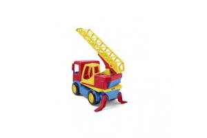 Wader Tech Truck tűzoltóautó 28 cm - játék