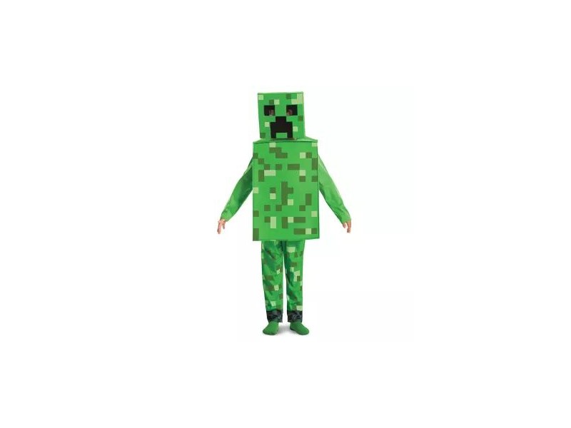 Minecraft Creeper Deluxe gyerek jelmez - XS