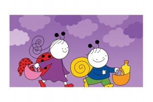 Bogyó és Babóca – A boszorkány diafilm borító