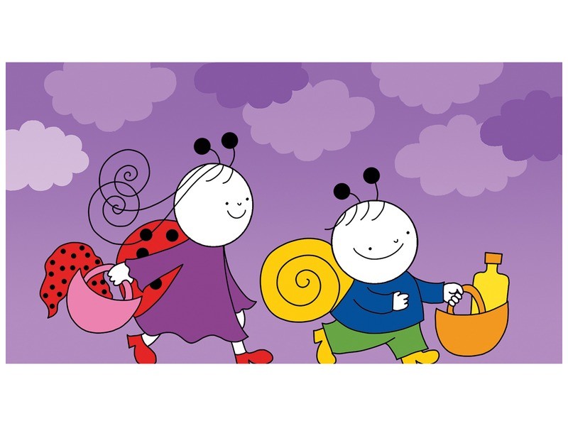 Bogyó és Babóca – A boszorkány diafilm borító