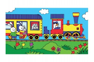 Kisvonat a Mohavölgyben — diafilm (Bartos Erika)