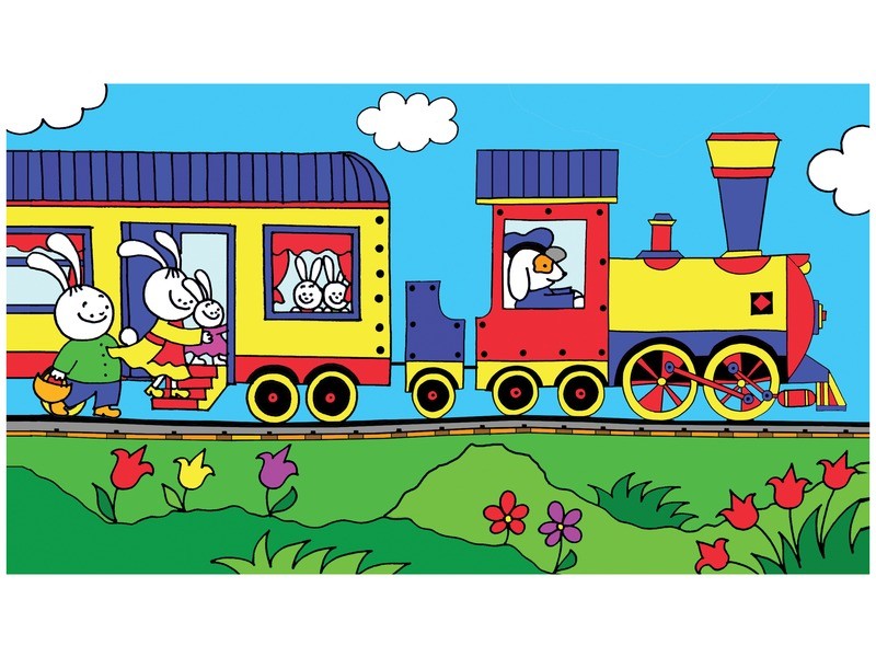 Kisvonat a Mohavölgyben — diafilm (Bartos Erika)