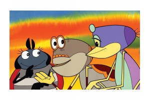 Vízipók-Csodapók IV. - Felhő a tó felett (diafilm)