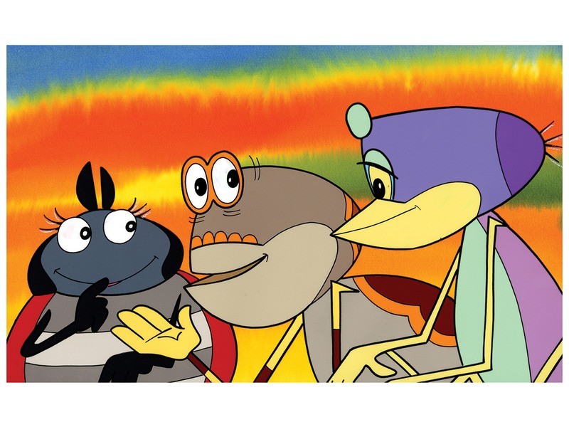 Vízipók-Csodapók IV. - Felhő a tó felett (diafilm)