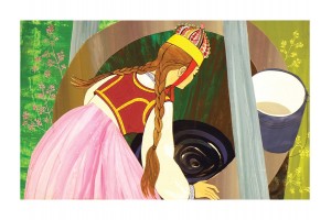 Béka királyfi diafilm — ill. Rogán Miklósné