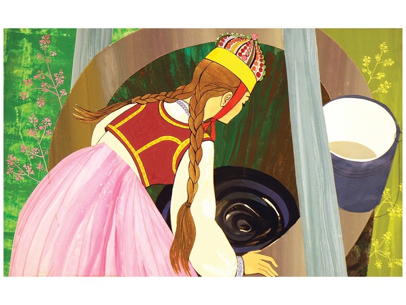 Béka királyfi diafilm — ill. Rogán Miklósné