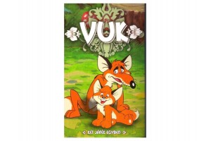 Vuk kártyajáték – 2 az 1-ben (Fekete Péter és memória)