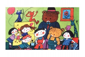 Vackor az óvodában — diafilm, illusztrálta Zsoldos Vera