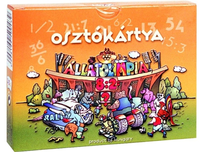Osztókártya – sportképes párosító játék, 100 lap