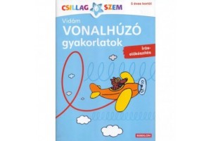 Vidám vonalhúzó gyakorlatok borító – írás-előkészítés