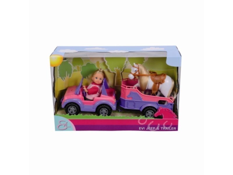 SteffiLove Evi divatbaba robogóval és sisakkal