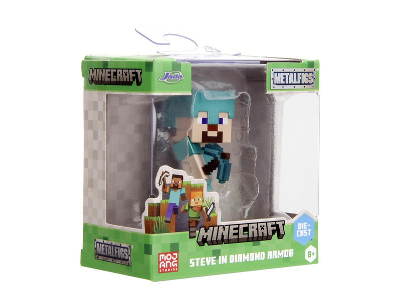 Minecraft fém figura 5 cm