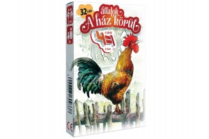 Állatok a ház körül – 4 az 1-ben kártyajáték borító