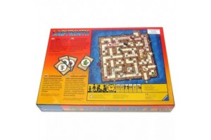 Furfangos Labirintus társasjáték doboz és játékelemek