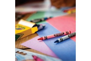 Crayola zsírkréta 8 db - élénk színek