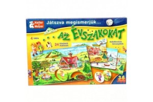 Játszva megismerjük az évszakokat — évszakos gyerek kirakós