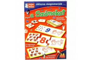 Játszva megismerjük a számokat – párosító játék