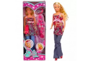 Steffi Love terhes baba készlet — 29 cm, levehető pocak