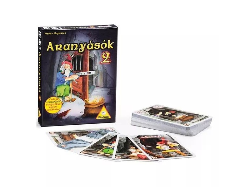 Aranyásók 2 kiegészítő — új szerepek és kártyák