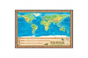 Fauna társasjáték doboza és tippkockák