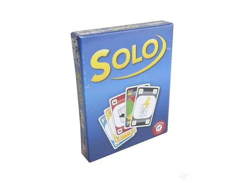 Solo kártyajáték - strapabíró pakli, utazáshoz is