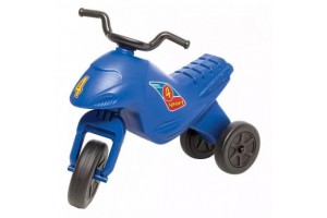 Műanyag Superbike kismotor - kék, 60×28×44 cm