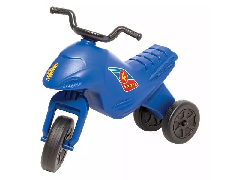 Műanyag Superbike kismotor - kék, 60×28×44 cm