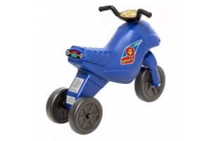 Műanyag Superbike kismotor - kék, 60×28×44 cm