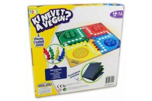 Ki nevet a végén társasjáték - összehajtható tábla és bábuk