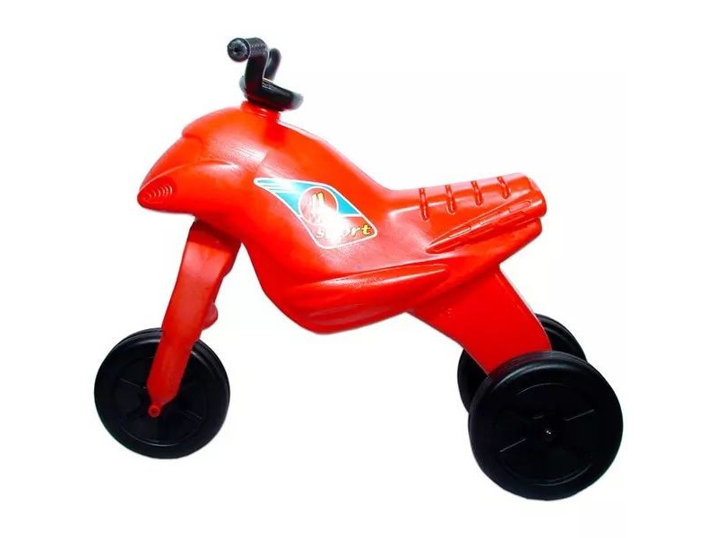 Műanyag Superbike maxi motor - piros, 60×28×48 cm