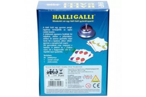 Halli Galli társasjáték doboz és csengő