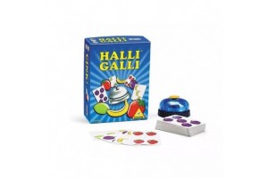 Halli Galli társasjáték doboz és csengő