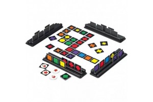 Qwirkle társasjáték – színes kövek és formák