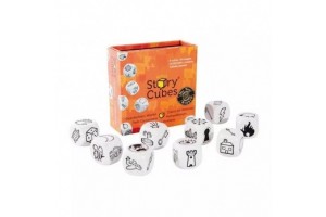 Sztorikocka Original társasjáték doboz és kockák