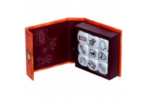 Sztorikocka Original társasjáték doboz és kockák