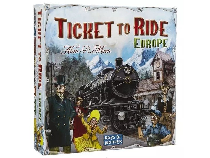 Ticket to Ride Europe - vasúti társasjáték