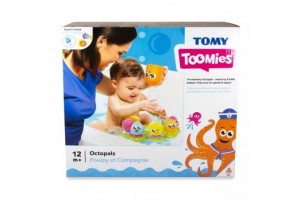 Tomy polip pajtások – színes fürdőjáték 8 darab
