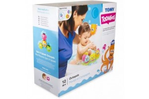 Tomy polip pajtások – színes fürdőjáték 8 darab