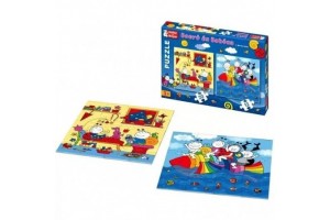 Bogyó és Babóca Szivárványhal – 12 és 20 db puzzle doboz
