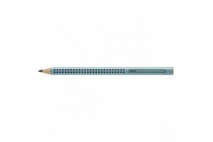 Faber-Castell Jumbo Grip 2001 B – ezüst vastag grafitceruza