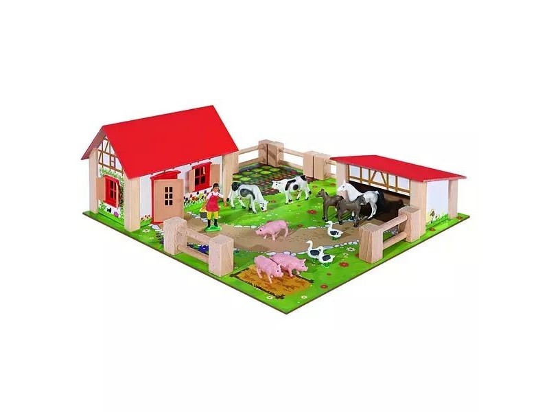 Eichhorn fa játékszett – Élet a farmon