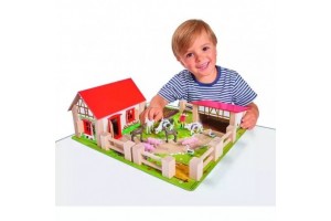 Eichhorn fa játékszett – Élet a farmon