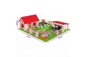 Eichhorn fa játékszett – Élet a farmon