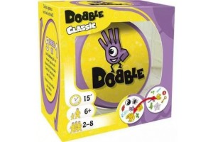 Dobble kártyajáték – doboz és kártyák