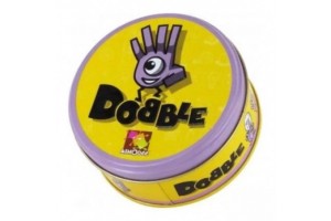 Dobble kártyajáték – doboz és kártyák