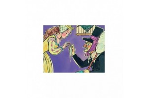 Csipkerózsika diafilm - F. Győrffy Anna illusztráció